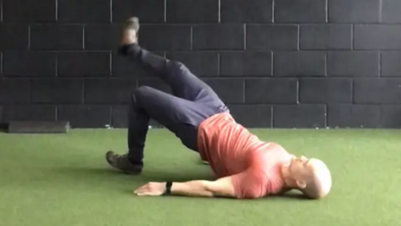 Marching Glute Bridge